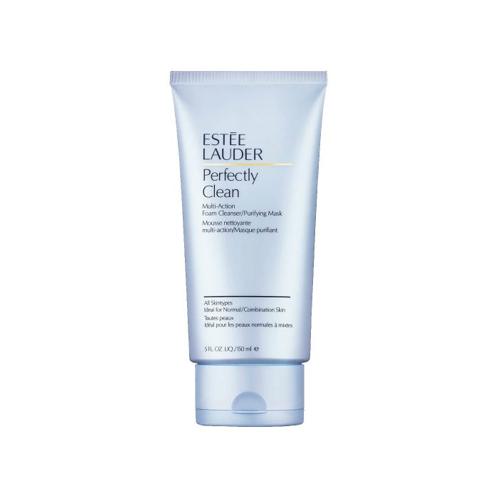 Estee Lauder Perfectly Clean Multi-Action Foam Cleanser/Purifying Mask Ideal - Normal/Combination Skin150Ml