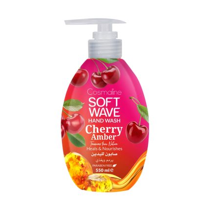 Cosmaline Soft Wave Hand Wash Cherry Amber 550Ml