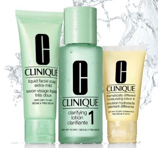 Clinique 3 Step Intro System Introductory Set Skin Type 1