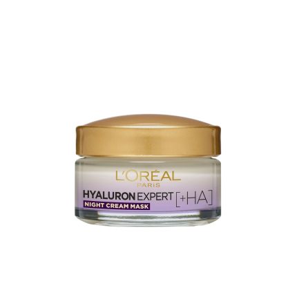 Loreal Paris Hyaluron Expert Replumping Moisturizing Care Night Cream Mask 50Ml