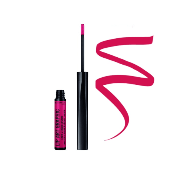 Rimmel, Lip Art Graphic Liner & Liquid Lipstick