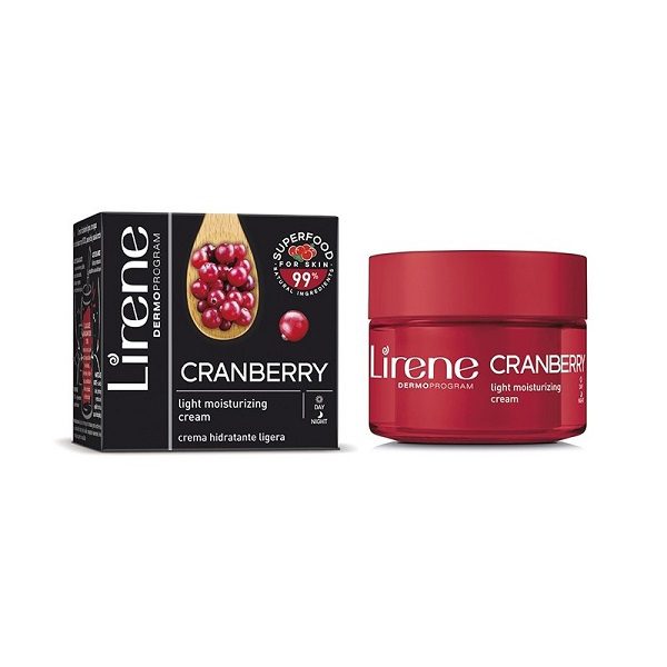 Lirene Super Food Moisturizing Cranberry Cream