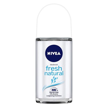Nivea Fresh Natural Antiperspirant Deodorant Roll on For Women 50Ml