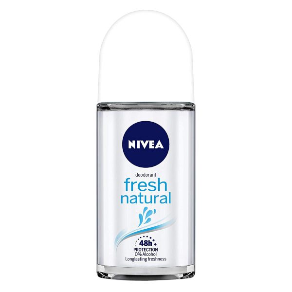 Nivea Fresh Natural Antiperspirant Deodorant Roll on For Women 50Ml