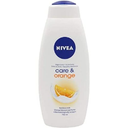 Nivea Care & orange Shower Gel 750Ml