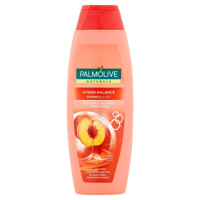 Palmolive Naturals Hydra Balance Shampoo 2 In 1 Peach 350 Ml