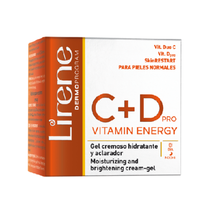 Lirene 30+ Moisturizing Night Cream Duo Vit C+D - Dry To Sensitive