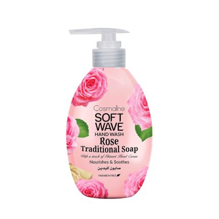 Cosmaline Soft Wave Hand Wash Traditional Soap And Rose 550Ml