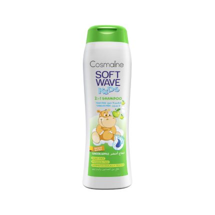 Cosmaline Soft Wave Kids Shampoo Green Apple 400Ml
