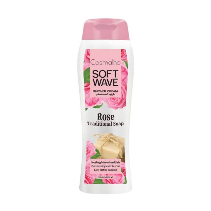 Cosmaline Softwave Shower Cream Rose Traditional 400Ml