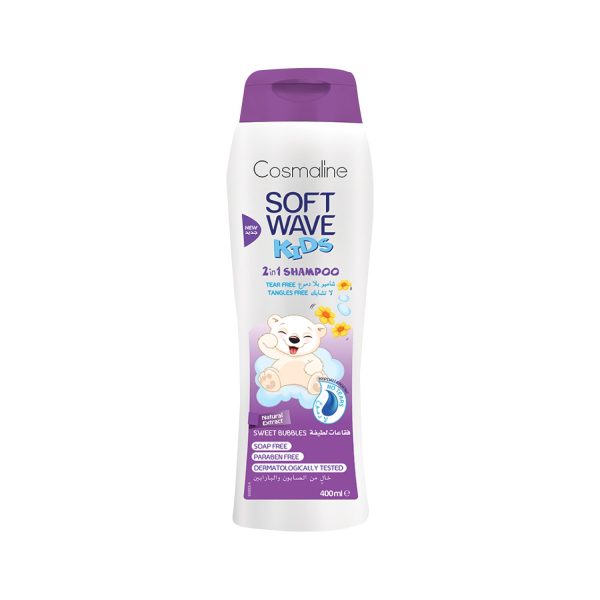 Cosmaline Soft Wave Kids Shampoo Sweet BuBBles