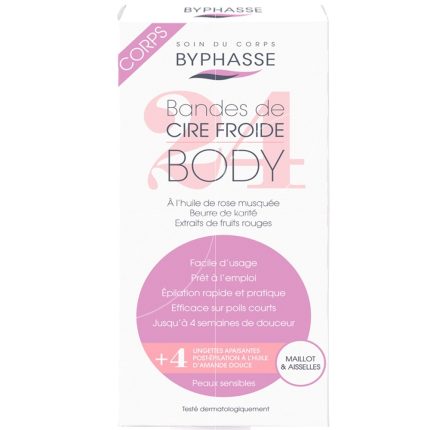 Byphasse Cold Wax Strips Bikini And Underarms