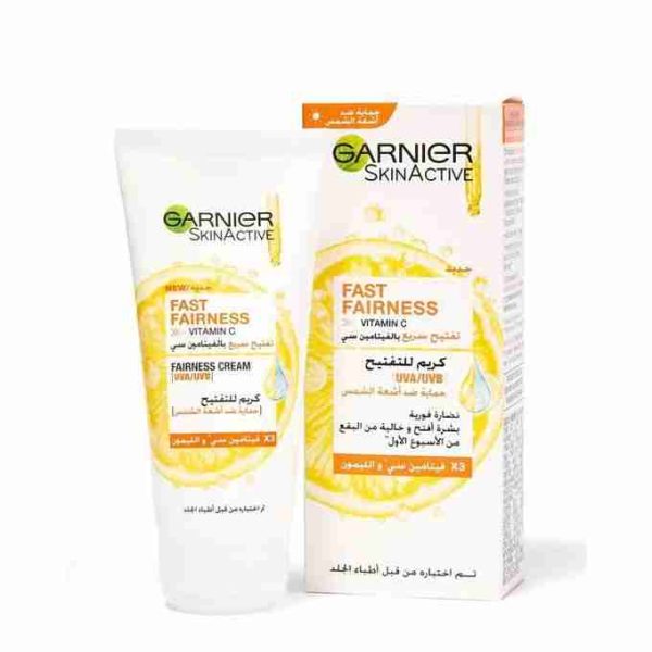 Garnier Skinactive Fast Fairness Day Cream With 3X Vitamin C And Lemon 50Ml