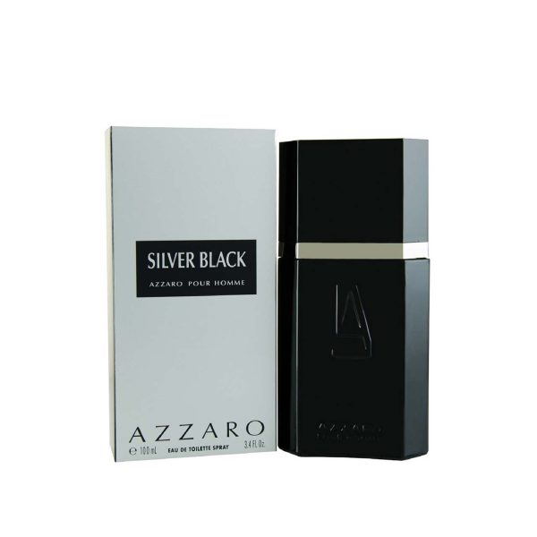 Azzaro Silver Black Pour Homme Eau De Toilette 100Ml
