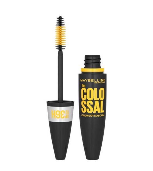MaybellineThe Colossal 36 Hours Longwear Mascara Black Waterproof with free Loreal Primer
