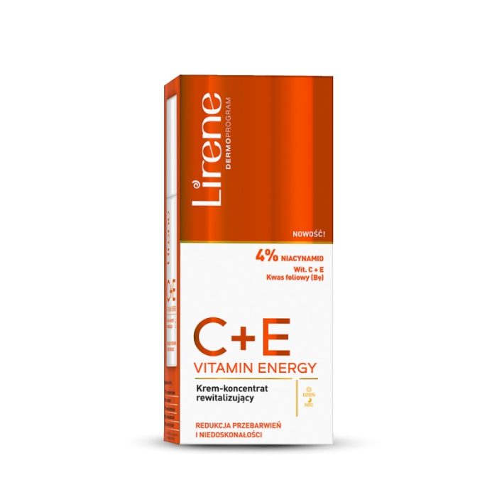 Lirene C+E Vitamin Revitalizing Face Cream 40Ml